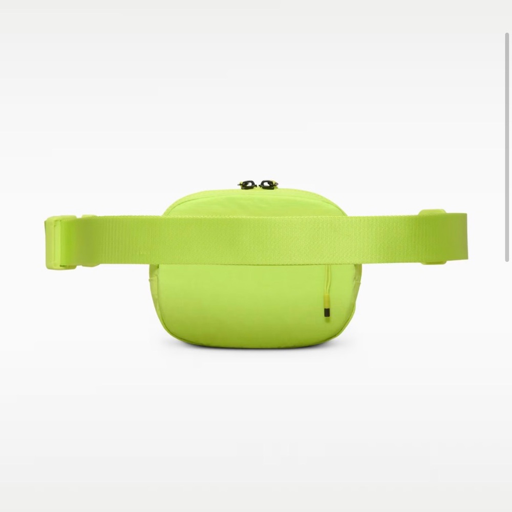 Nike Aura Crossbody Bag Bright Neon Green Waist Bag - Picture 8 of 11
